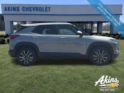Sterling Gray Metallic 2026 Chevrolet Trailblazer ACTIV
