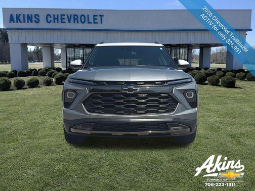 Sterling Gray Metallic 2026 Chevrolet Trailblazer ACTIV