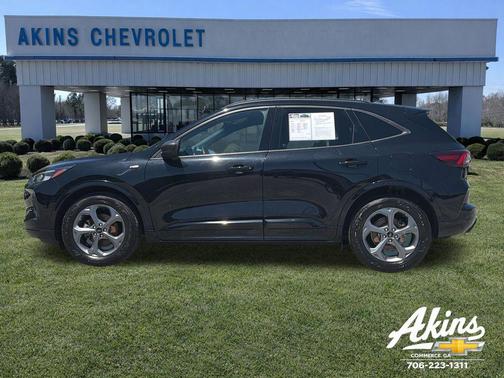 Agate Black Metallic 2024 Ford Escape ST-Line
