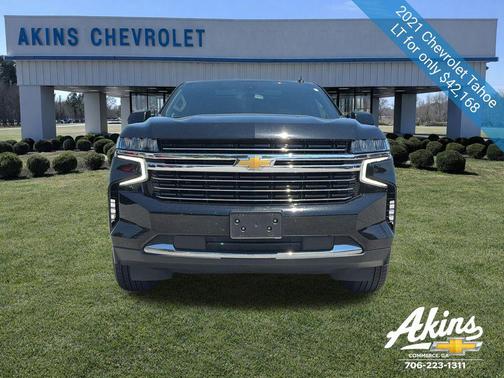 Black 2021 Chevrolet Tahoe LT