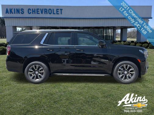 Black 2021 Chevrolet Tahoe LT