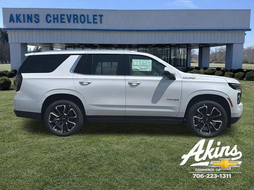Polar White Tricoat 2026 Chevrolet Tahoe High Country