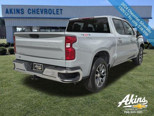 Slate Gray Metallic 2024 Chevrolet Silverado 1500 LT