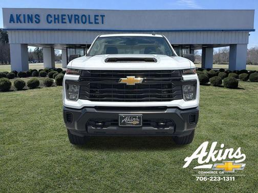 Summit White 2025 Chevrolet Silverado 2500 WT
