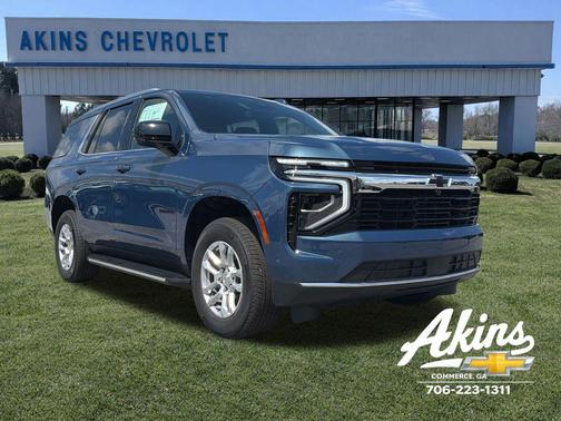 Lakeshore Blue Metallic 2025 Chevrolet Tahoe LS
