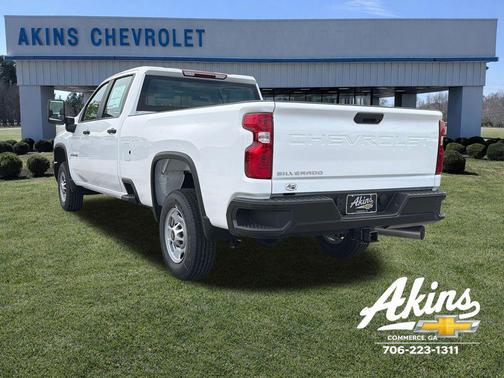 Summit White 2026 Chevrolet Silverado 2500 WT