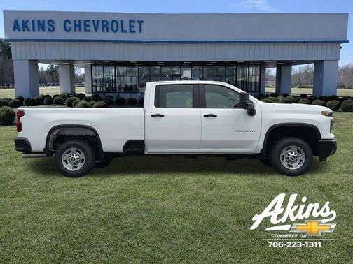 Summit White 2026 Chevrolet Silverado 2500 WT