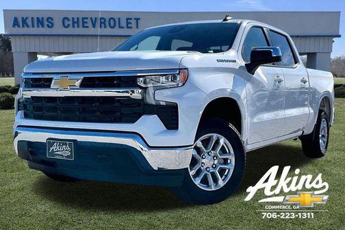 Summit White 2026 Chevrolet Silverado 1500 LT Truck