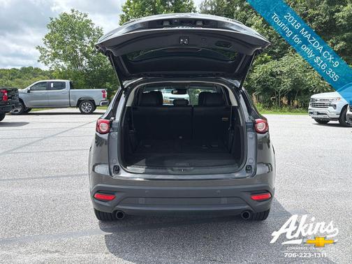 Machine Gray Metallic 2018 Mazda CX-9 Touring