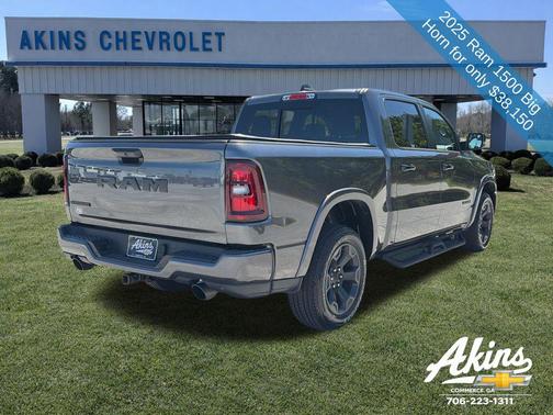 Granite Crystal Metallic Clearcoat 2025 RAM 1500 Big Horn/Lone Star