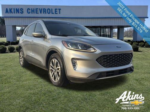 Silver Metallic 2022 Ford Escape SEL