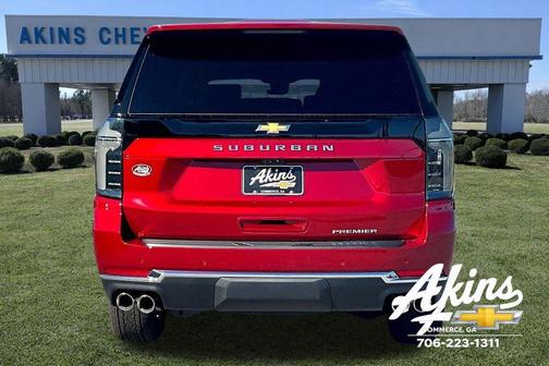 Radiant Red Tintcoat 2026 Chevrolet Suburban Premier