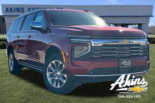 Radiant Red Tintcoat 2026 Chevrolet Suburban Premier