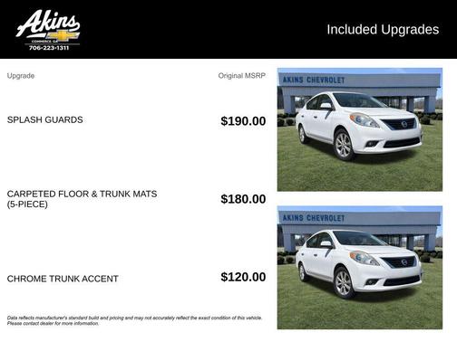 Fresh Powder 2016 Nissan Versa 1.6 S+