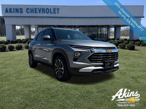Sterling Gray Metallic 2025 Chevrolet Trailblazer LT