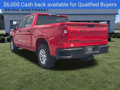 Red Hot 2026 Chevrolet Silverado 1500 WT