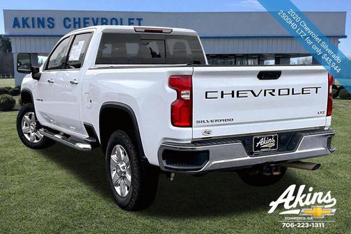 Summit White 2020 Chevrolet Silverado 2500 LTZ