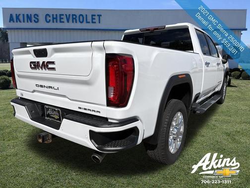 Summit White 2021 GMC Sierra 2500 Denali