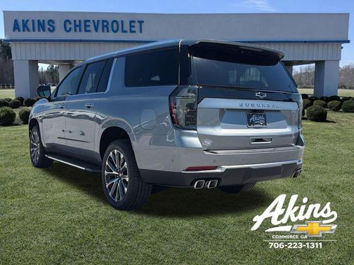 Sterling Gray Metallic 2026 Chevrolet Suburban High Country, 4WD