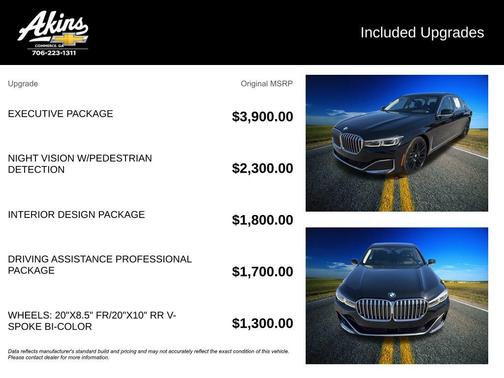 2020 BMW 750 i xDrive