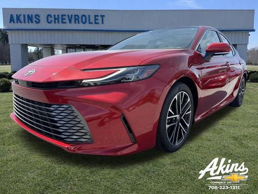 Supersonic Red 2025 Toyota Camry XLE