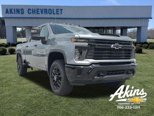 Sterling Gray Metallic 2025 Chevrolet Silverado 2500 Custom
