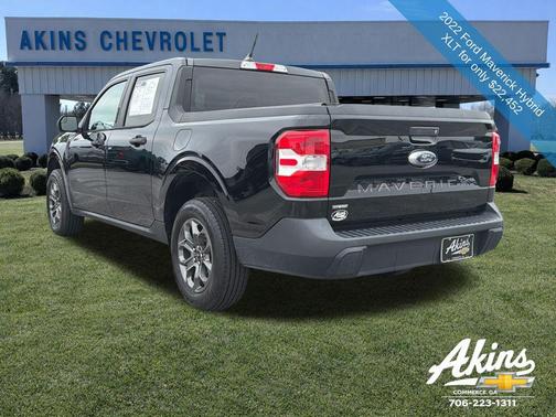Shadow Black 2022 Ford Maverick XLT