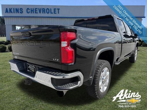 Mosaic Black Metallic 2021 Chevrolet Silverado 2500 LTZ