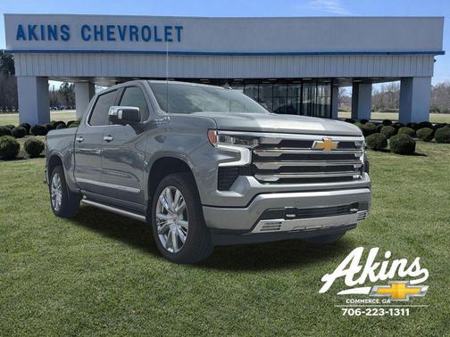 Sterling Gray Metallic 2026 Chevrolet Silverado 1500 High Country