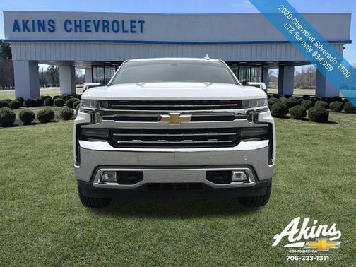 Iridescent Pearl Tricoat 2020 Chevrolet Silverado 1500 LTZ