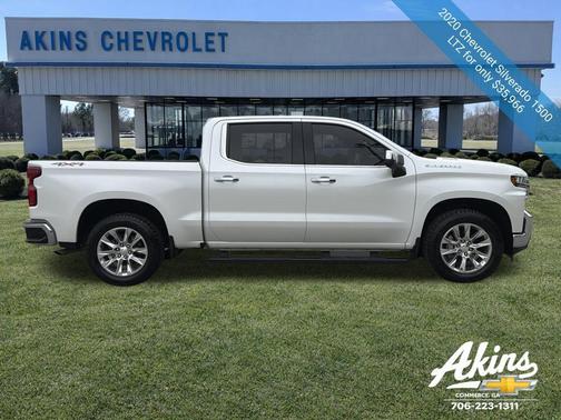 Iridescent Pearl Tricoat 2020 Chevrolet Silverado 1500 LTZ