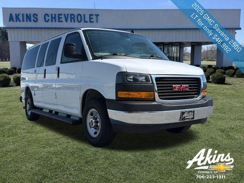 Summit White 2025 GMC Savana 2500 RWD 2500 Regular Wheelbase LT