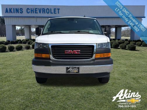 Summit White 2025 GMC Savana 2500 RWD 2500 Regular Wheelbase LT