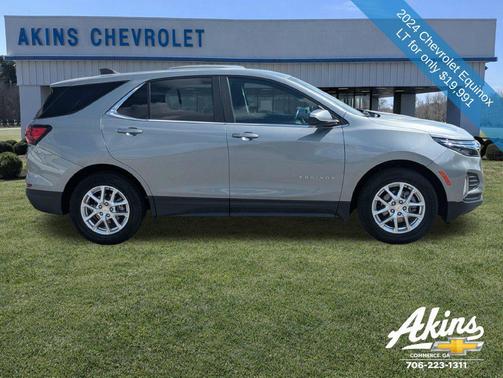 Sterling Gray Metallic 2024 Chevrolet Equinox 1LT
