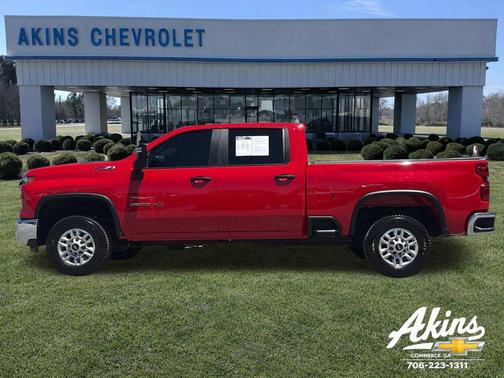 Red Hot 2025 Chevrolet Silverado 2500 WT