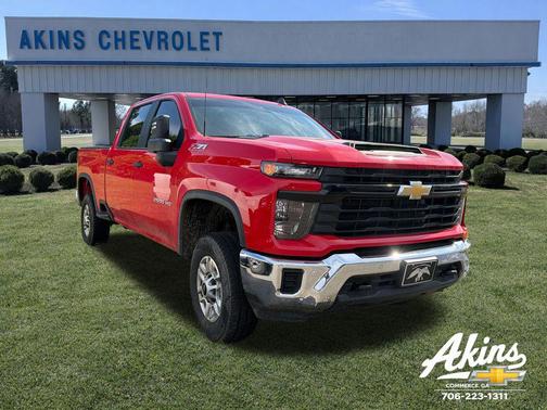 Red Hot 2025 Chevrolet Silverado 2500 WT