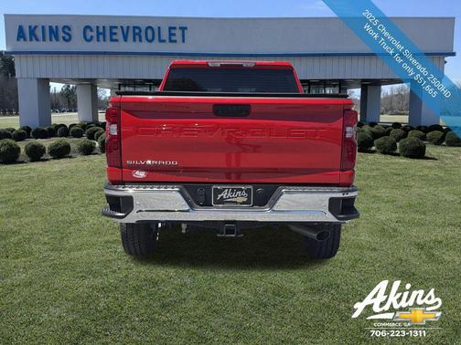 Red Hot 2025 Chevrolet Silverado 2500 WT
