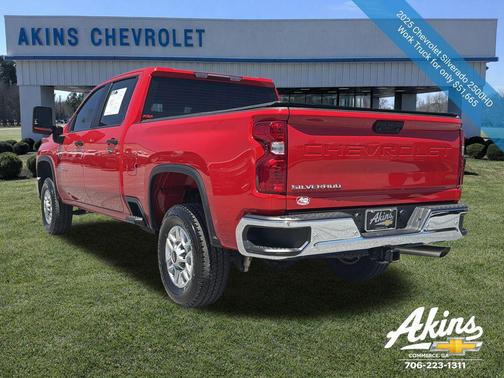 Red Hot 2025 Chevrolet Silverado 2500 WT
