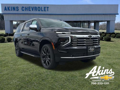 Black 2026 Chevrolet Suburban Premier