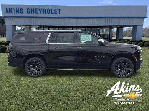 Black 2026 Chevrolet Suburban Premier