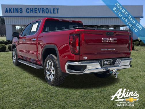 Volcanic Red Tintcoat 2024 GMC Sierra 1500 SLT