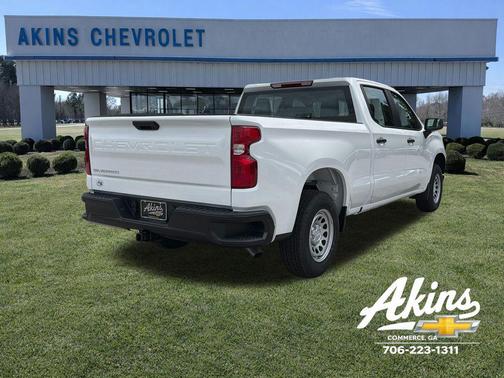 Summit White 2026 Chevrolet Silverado 1500 Base