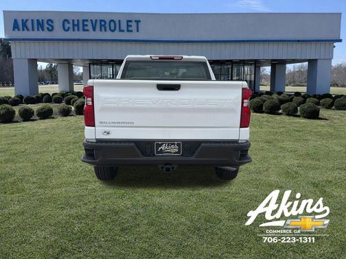 Summit White 2026 Chevrolet Silverado 1500 Base