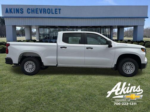 Summit White 2026 Chevrolet Silverado 1500 Base
