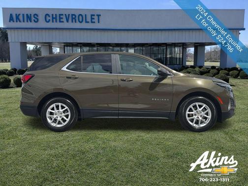 Harvest Bronze Metallic 2024 Chevrolet Equinox 1LT
