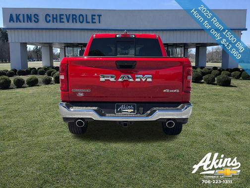 Flame Red Clearcoat 2025 RAM 1500 Big Horn/Lone Star