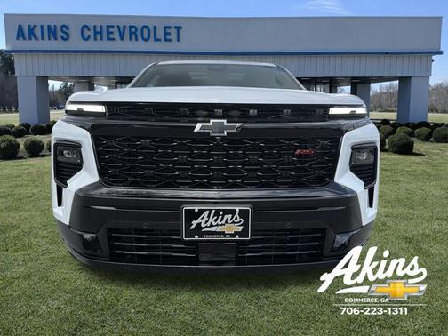 Polar White Tricoat 2026 Chevrolet Traverse RS