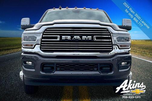 2024 RAM 3500 Laramie Crew Cab 4x4 8' Box