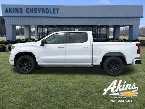 Summit White 2026 Chevrolet Silverado 1500 RST