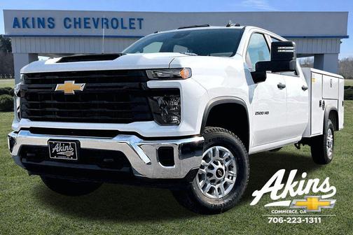 Summit White 2026 Chevrolet Silverado 2500 WT